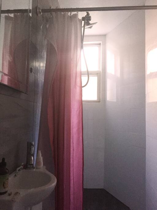 Incredibly spacious shower