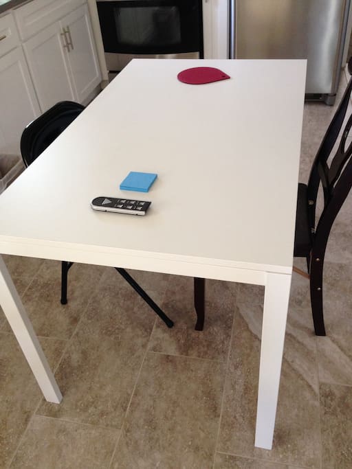 New Ikea dinning table