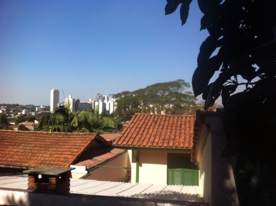 View from the higher terrace. A hideaway.