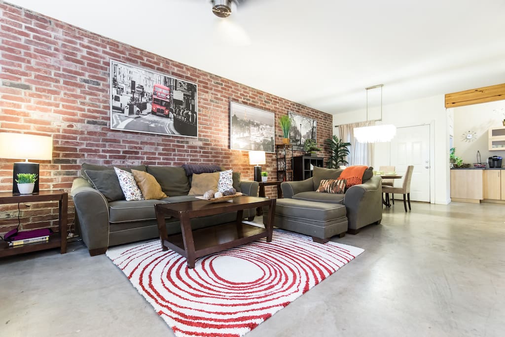 Large open floor plan for you and your traveling companions to enjoy each other's company!