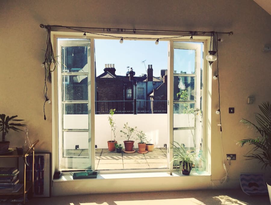 Hit the terrace for a siesta, a drink or just to soak up those seaside rays