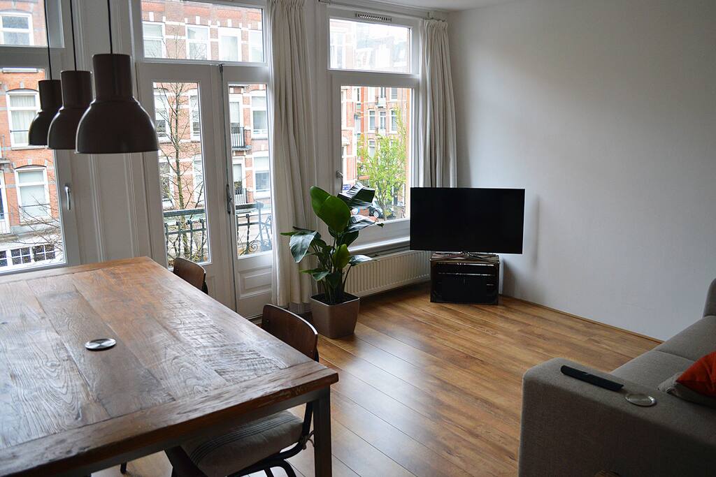The living room itself is functional and well decorated.