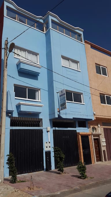 facade de la residence