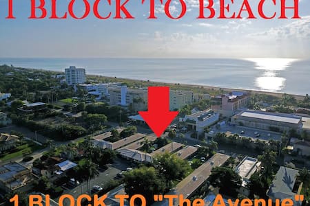 Renovated & Cute- 1 Block to Beach/Dining/Shopping