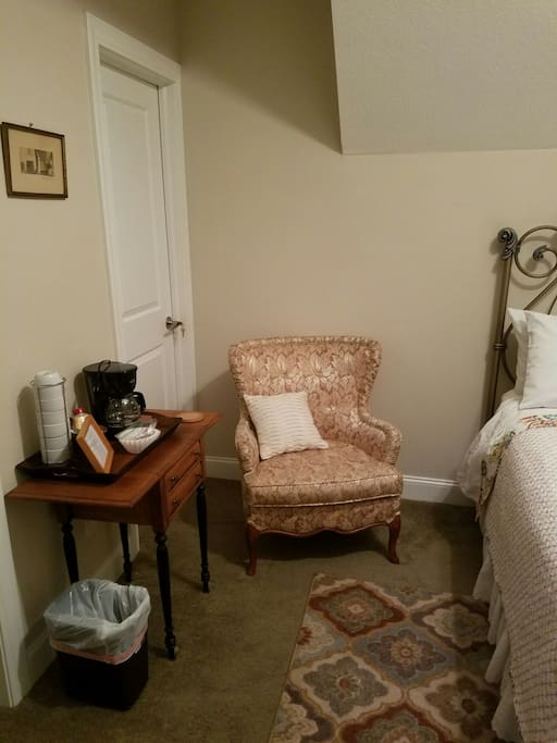 Coffee maker in room