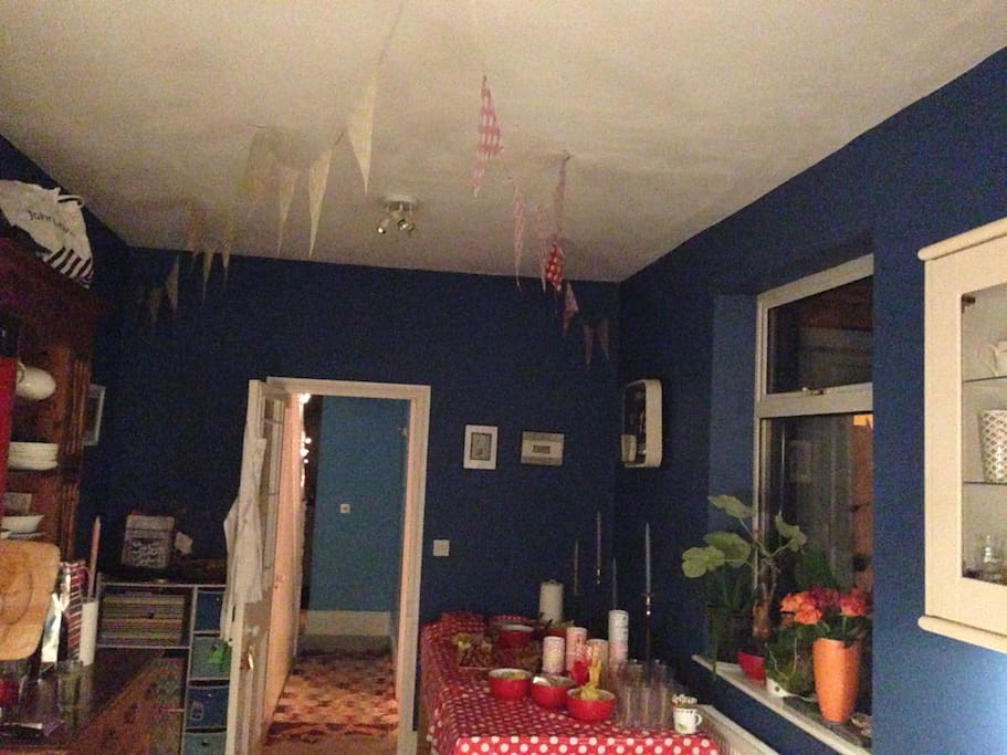 Large family kitchen