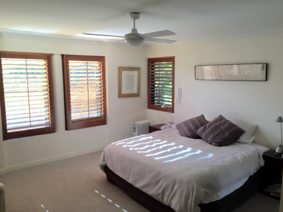 Main bedroom with King bed