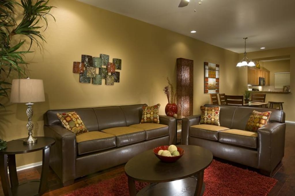 Spacious interior with comfy sleeper sofa!
