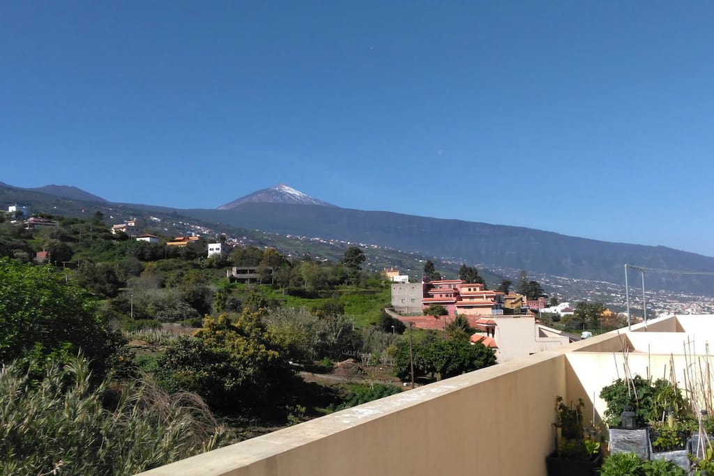 Magníficas vistas al Teide