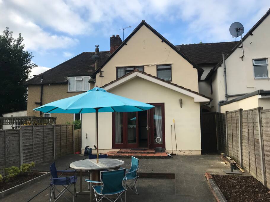 Back garden
