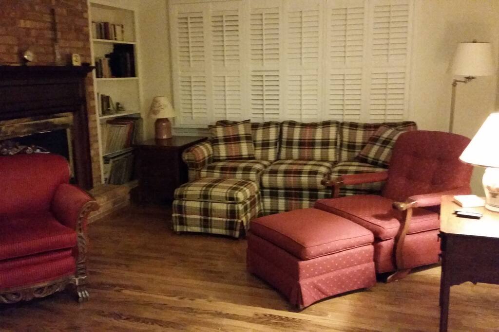Family Room with TV