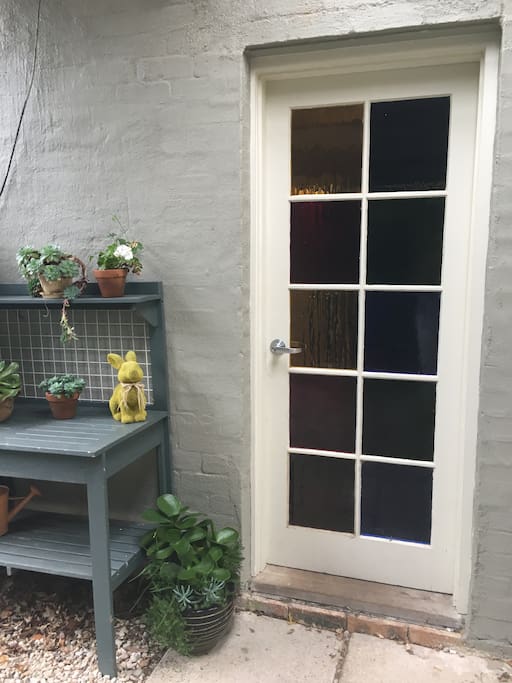 Your own front door and car port