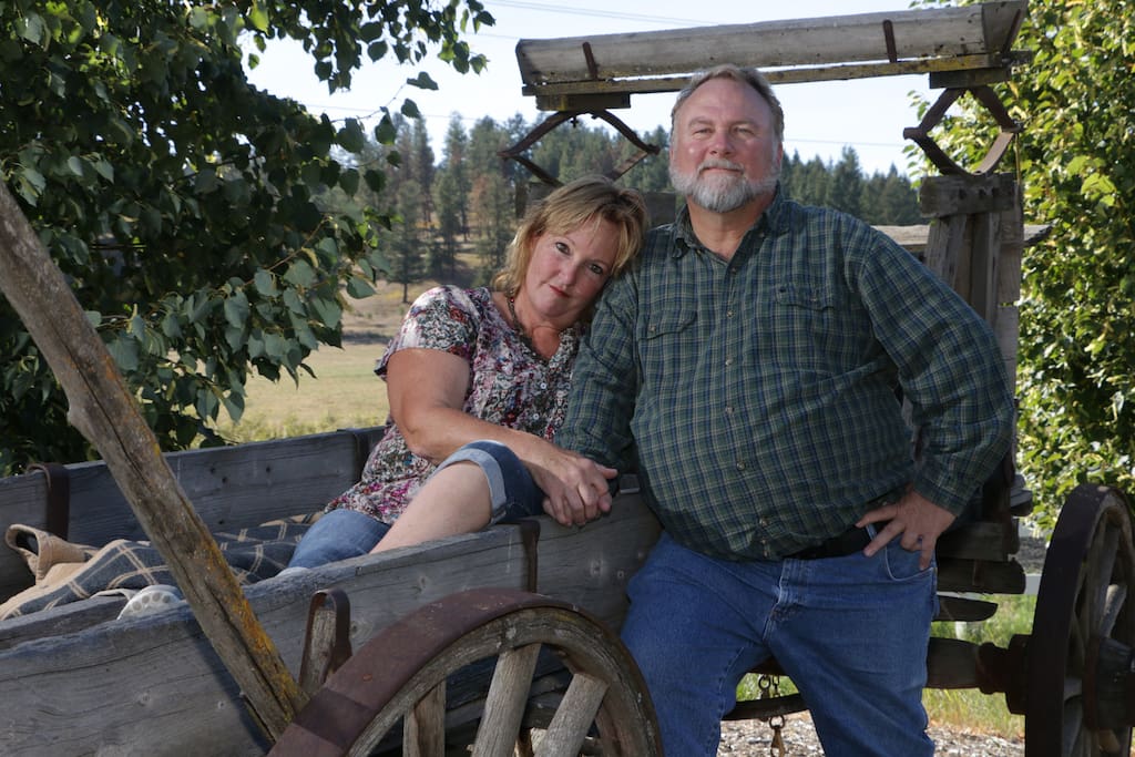 Your hosts, John & Debbie. We look forward to you enjoying our ranch!