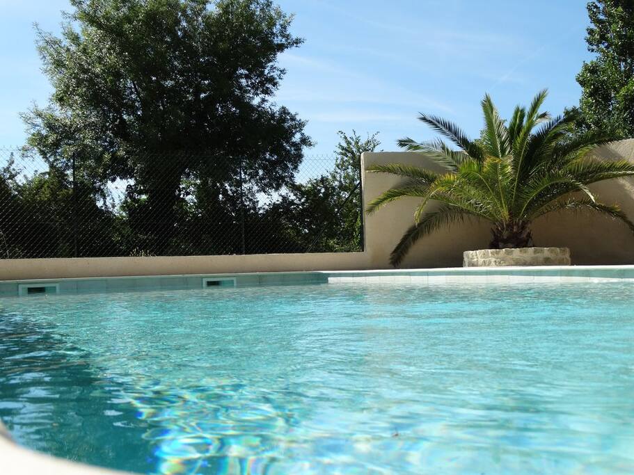 Piscines communes aux deux gîtes