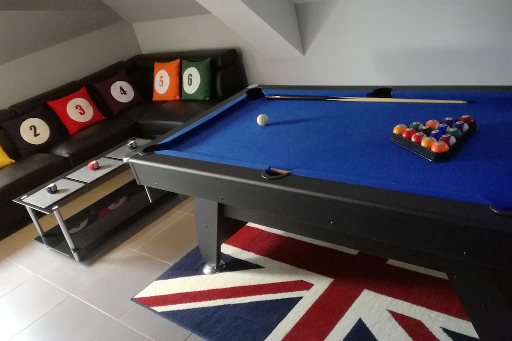 Salon et billard