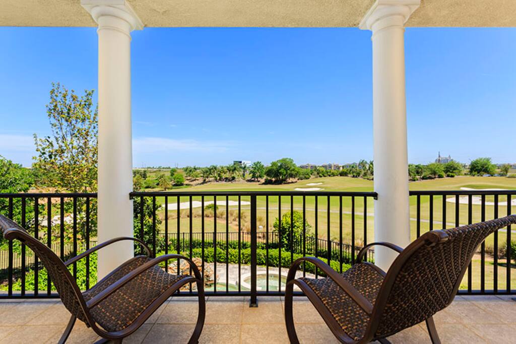 Master bedroom balcony