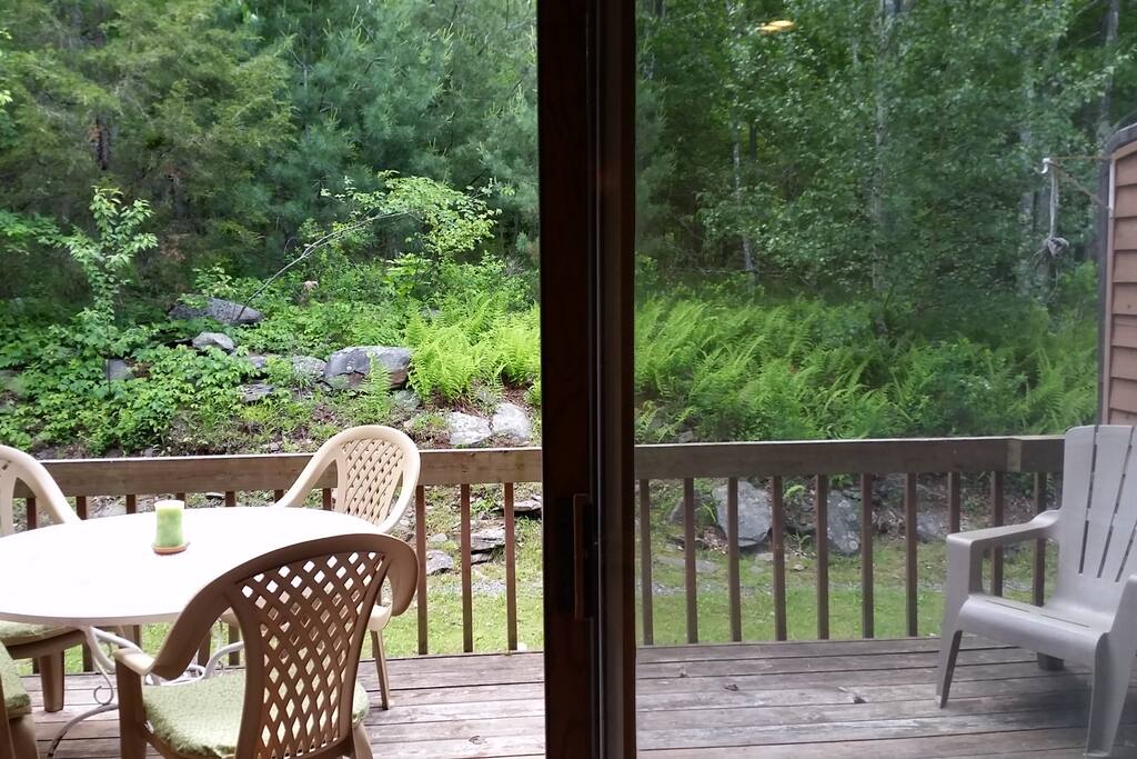 Time to enjoy the deck!