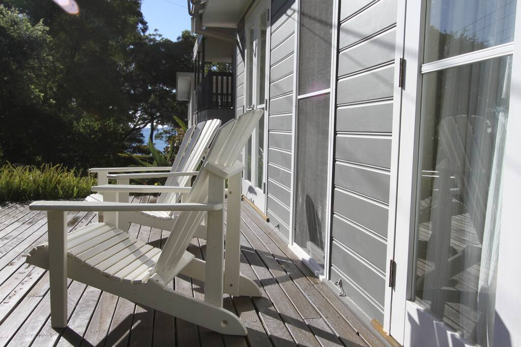 Front deck