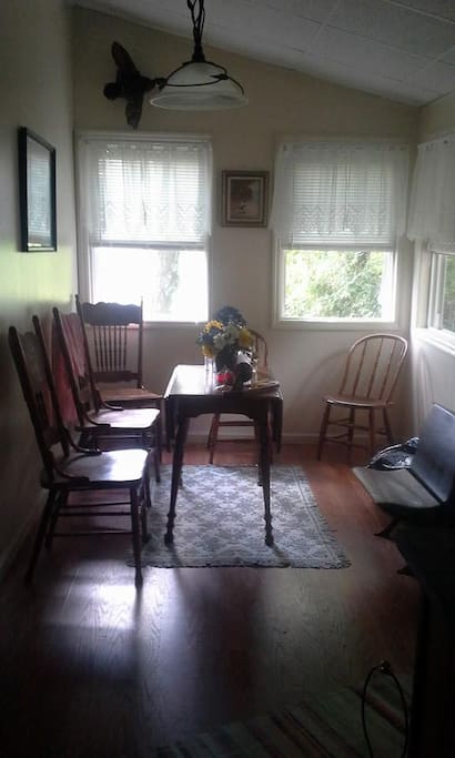 Dining area