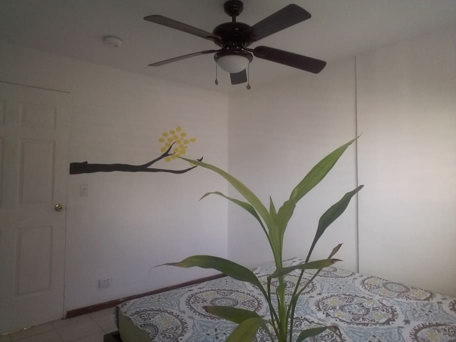 Ilumunida y ventilada habitación