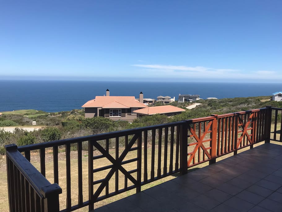 View from the patio (sea, fynbos etc)
