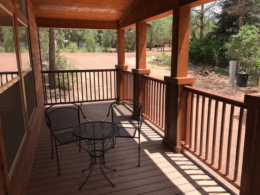 Front deck