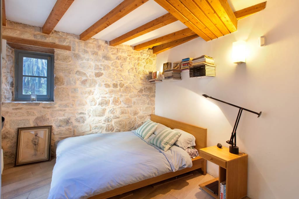 Master Bedroom is on ground floor, next to the toilet