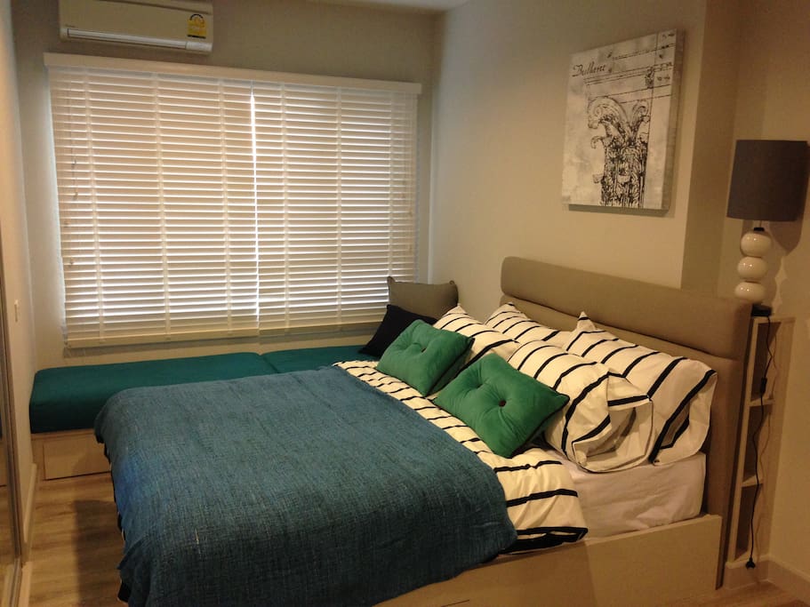 King-size bed