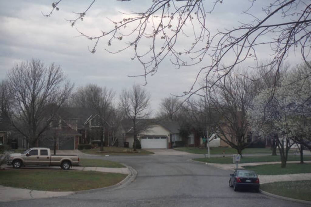 This is how the neighborhood looks from your window.