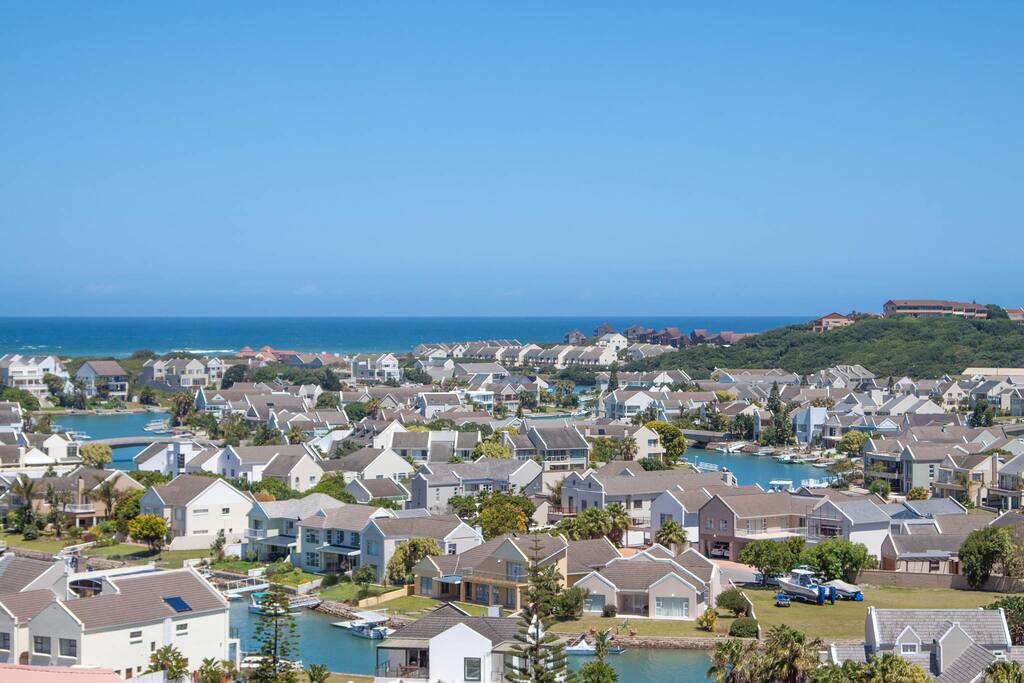 The view over the marina.