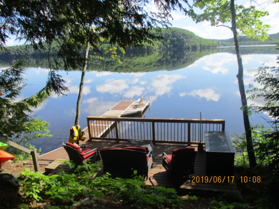New Deluxe Cottage, Lake Mazinaw, Bon Echo Park Cottages for Rent in