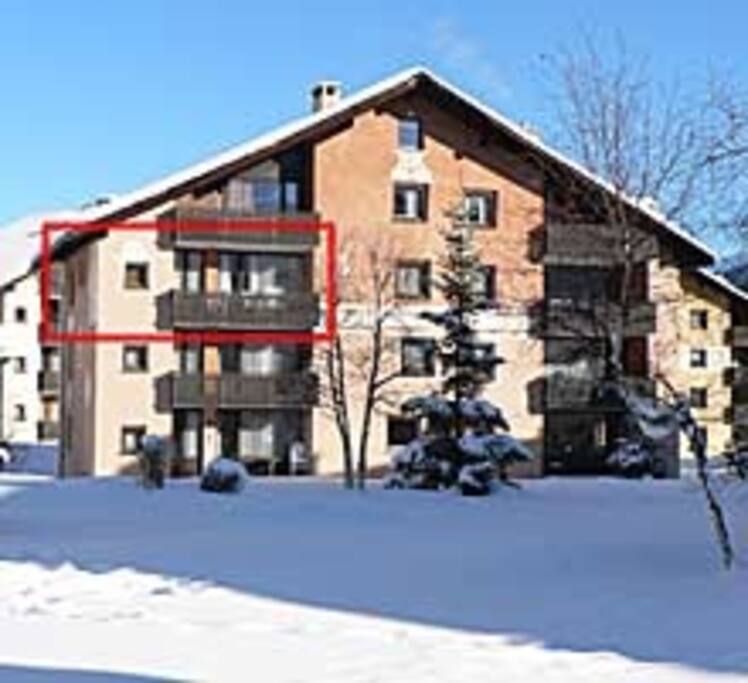 hier befindet sich die 75m2 Wohnung