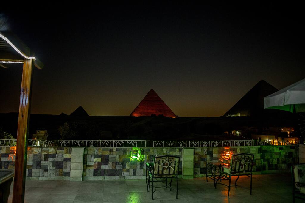 Sound & Light show from terrace