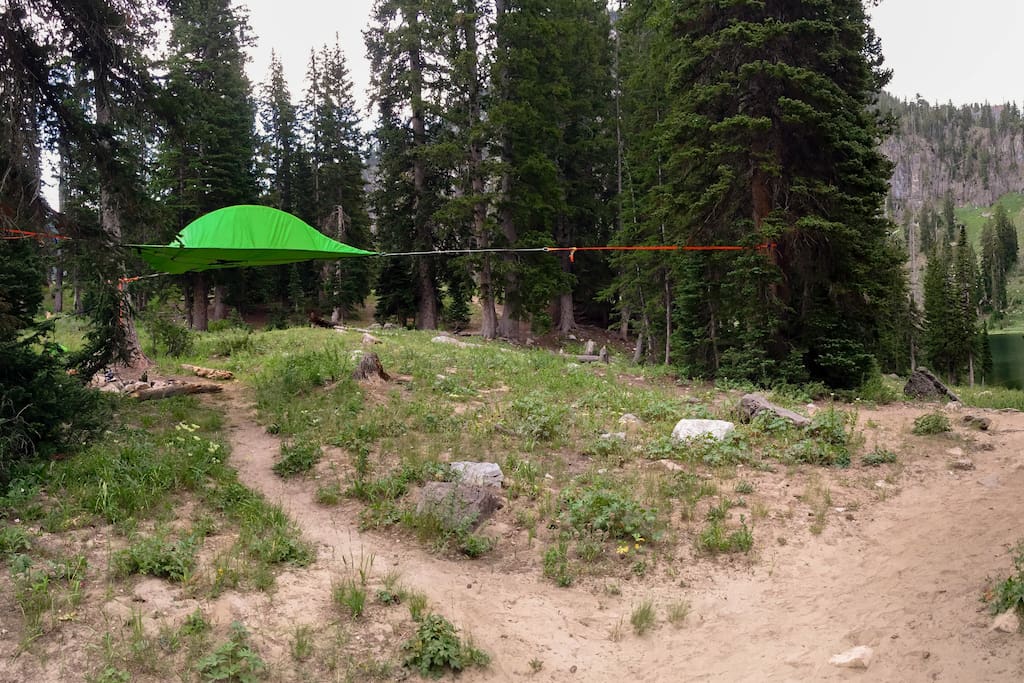 Set up the Stingray virtually anywhere to create the perfect campsite.