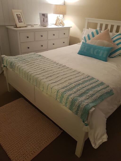 Beach theme white washed furniture
