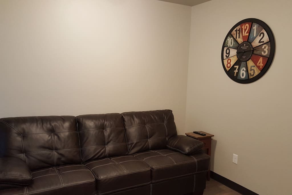 Full leather couch