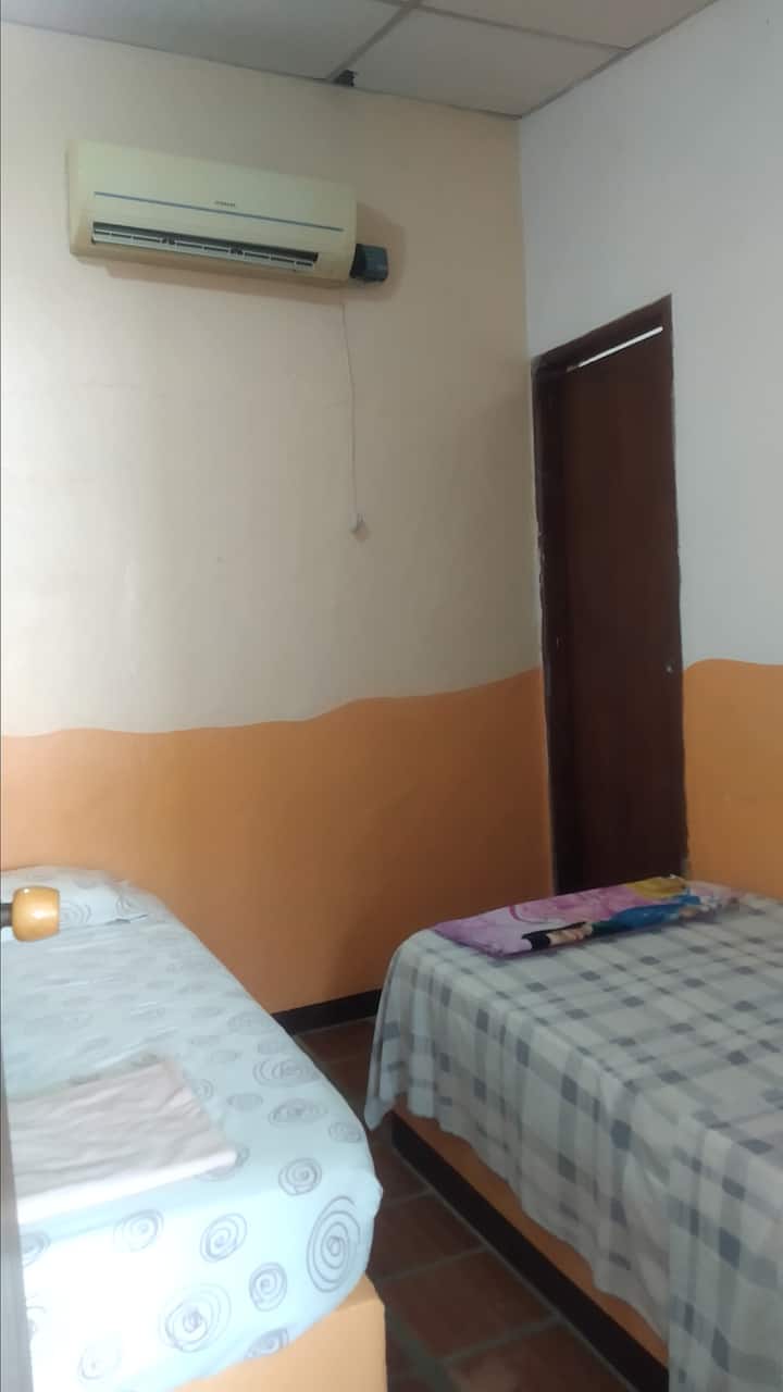The "Ancla" room has a private bathroom 