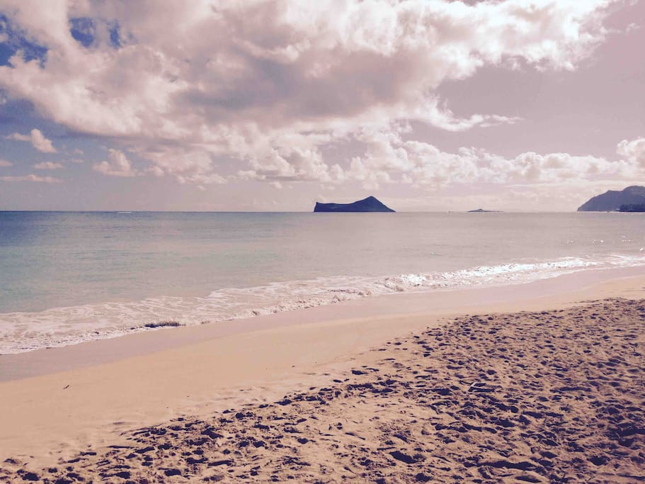 My favorite beach in Oahu , Waimanalo Beach . A place to discover and fall in love with.