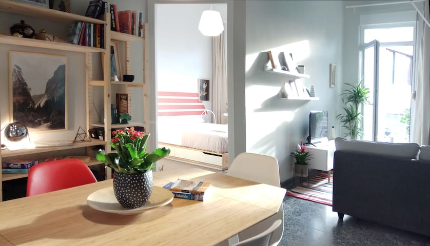 Combo Colorful Flat & Penthouse ❤ Heart of Athens