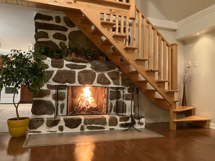 Le Chalet D’agathe, Havre De Quiétude à 1h De Mtl - Quebec