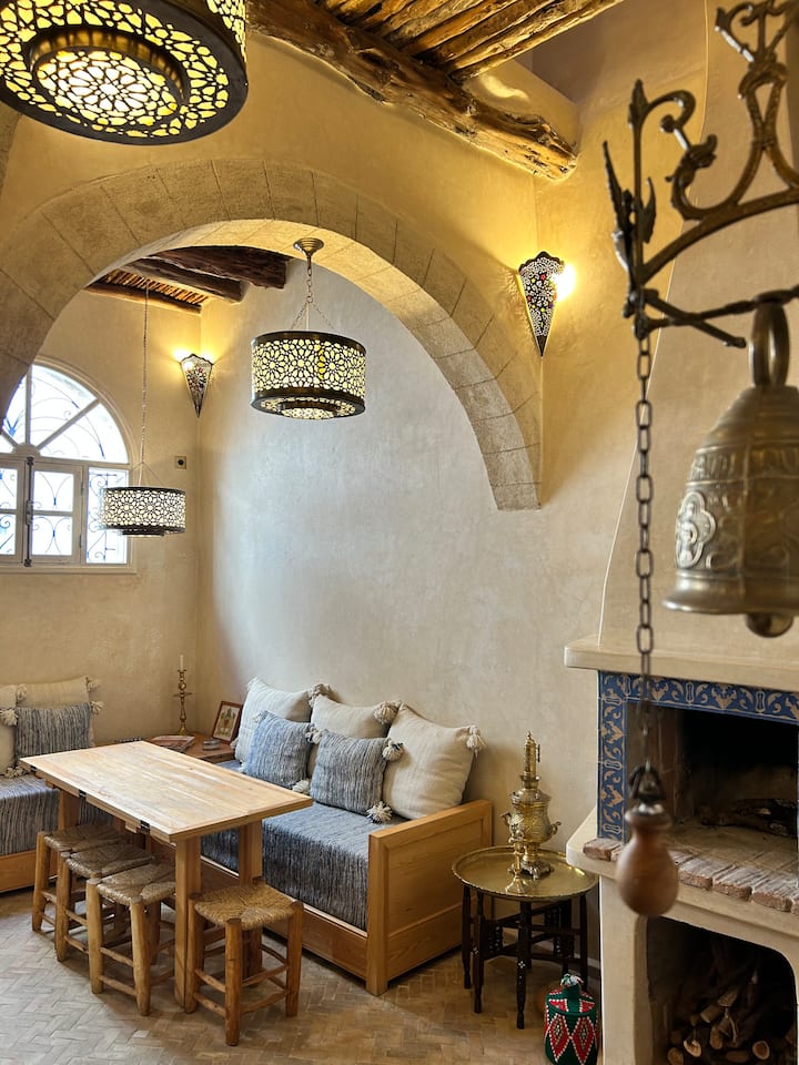 Beau Riad En Médina Avec Terrasse Privée Sur Mer - Essaouira