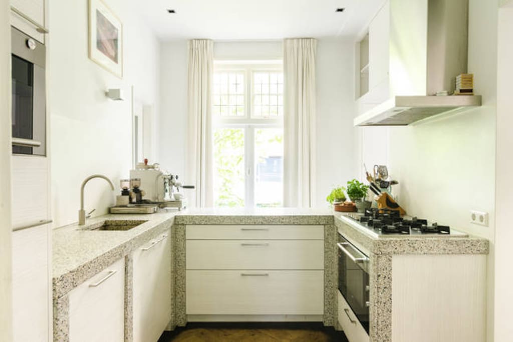 Modern open kitchen