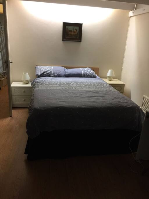 Sitting room and bedroom in one room