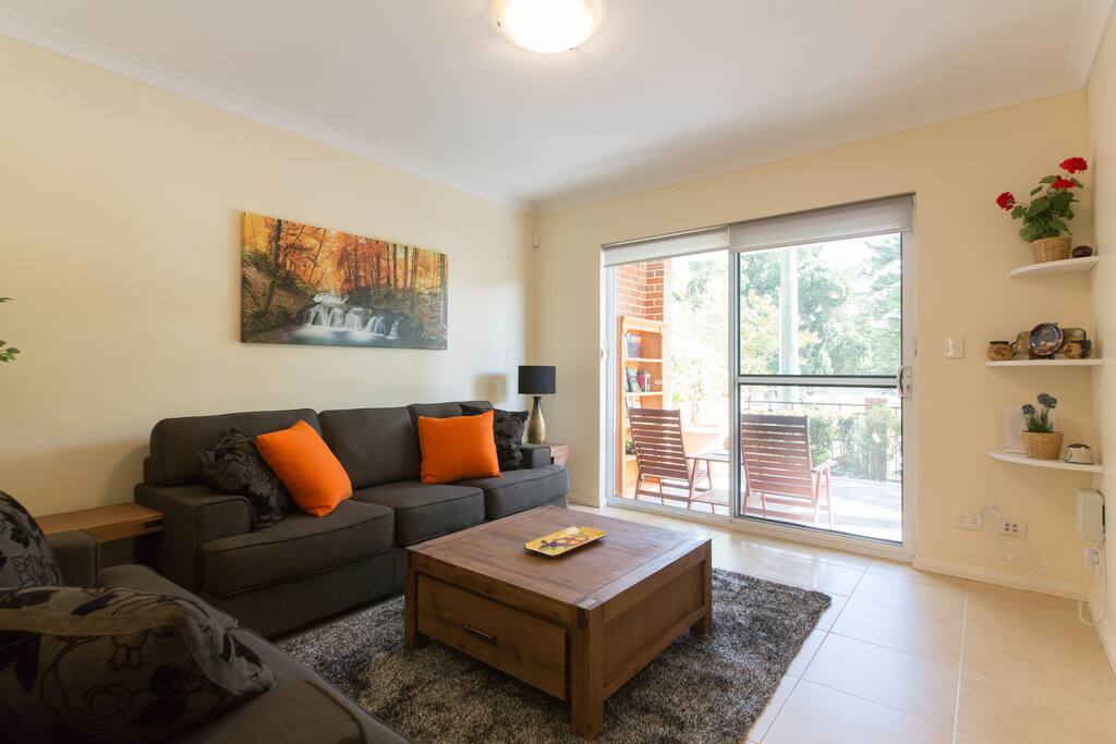 Lounge: perfect for relaxing, reading, chatting, or snoozing on the comfy settees.