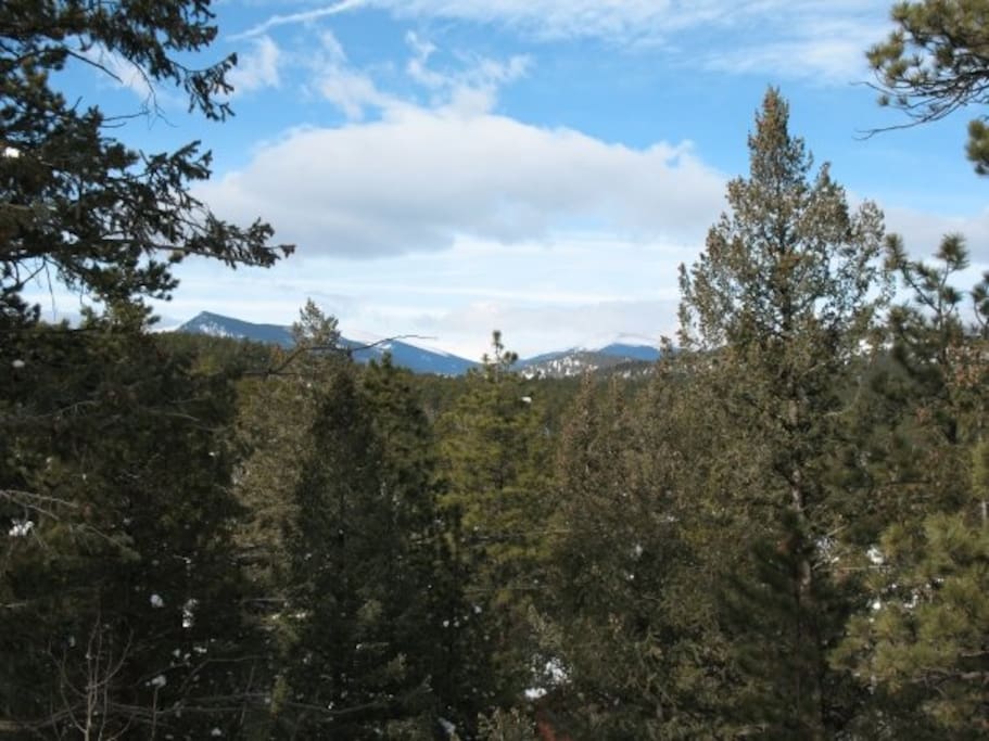 View from the west deck