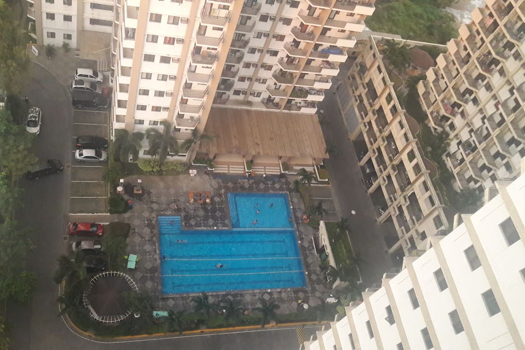 View of pool