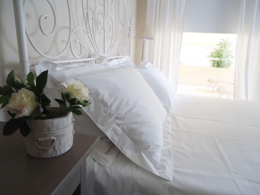 Luxurious linens throughout