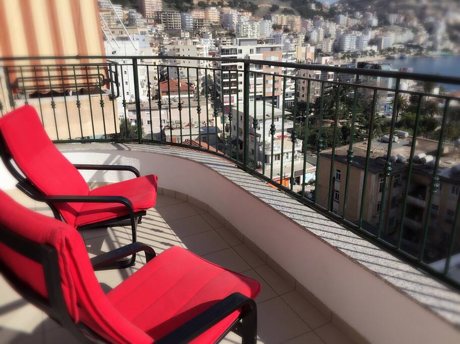 A breathtaking view from the privacy of your own balcony.
