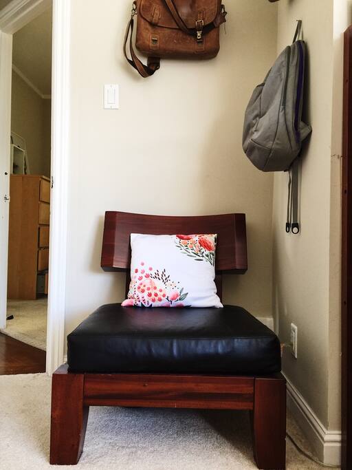 A chair for lounging in your room.