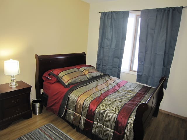 Double Bed With Big Closet & Dresser